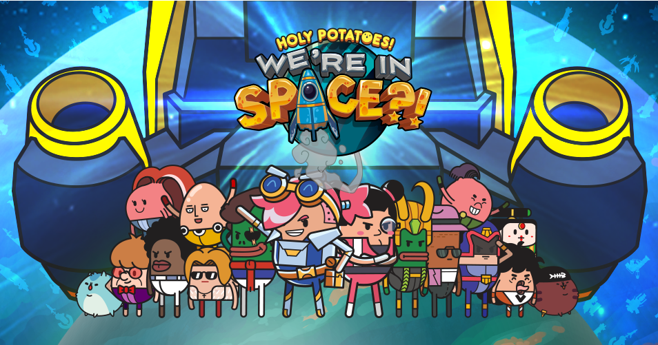 Holy Potatoes! We're in Space?! key art